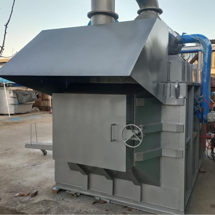 3000kg Gas Fired Aluminum Melting Furnace